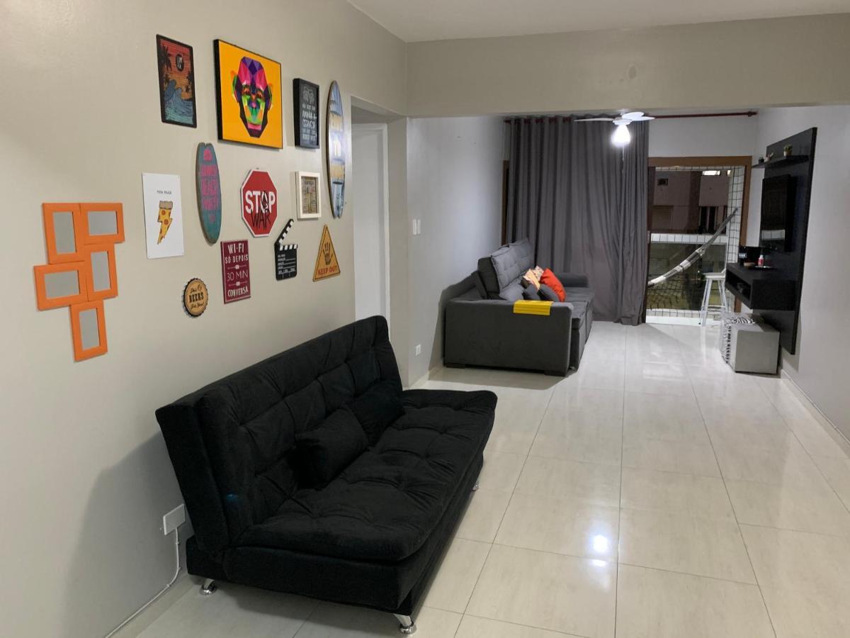 Apartamento Pé na Areia - Santos Exterior foto