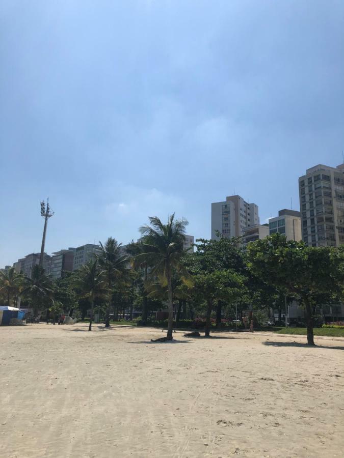 Apartamento Pé na Areia - Santos Exterior foto