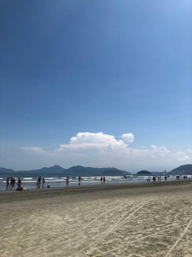 Apartamento Pé na Areia - Santos Exterior foto